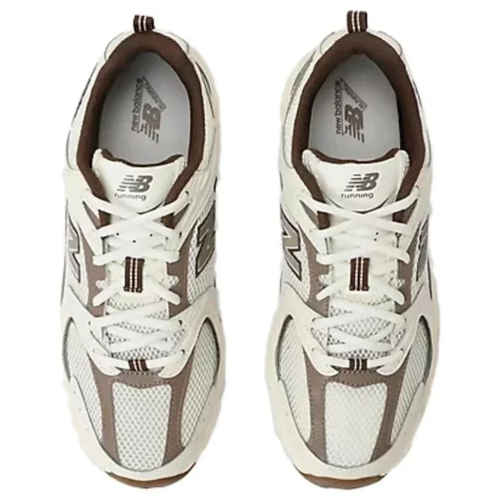New Balance 530 Mens Sz 8.5 Turtledove Mushroom White MR530ASM Running Shoes NEW